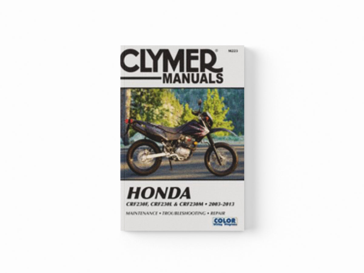 Honda CRF230F (2003-2013), CRF230L & CRF230M (2008-2009) Motorcycle Service Repair Manual by Haynes Publishing; 9781599696805