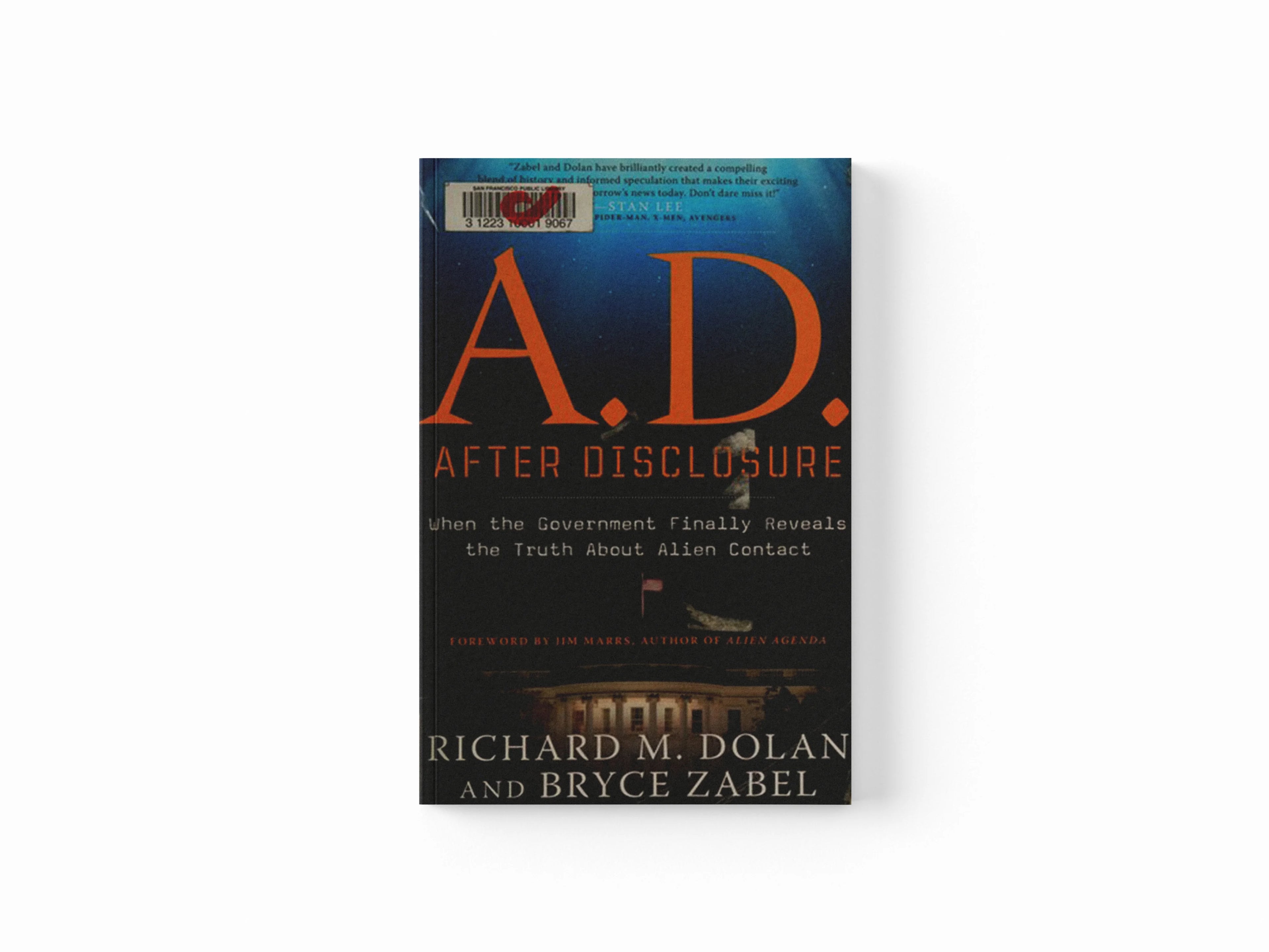 A.D. After Disclosure by Bryce Zabel; Richard Dolan; 9781601632227