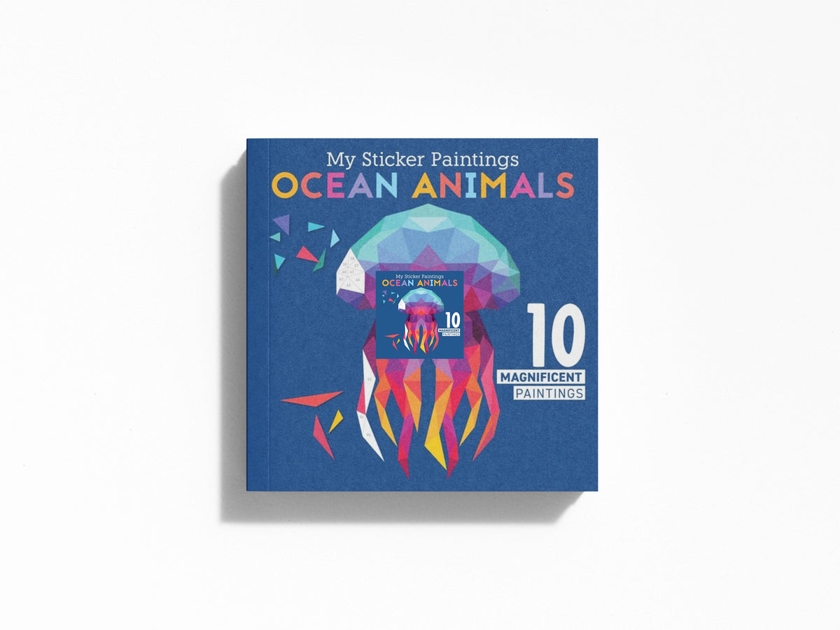 My Sticker Paintings: Ocean Animals