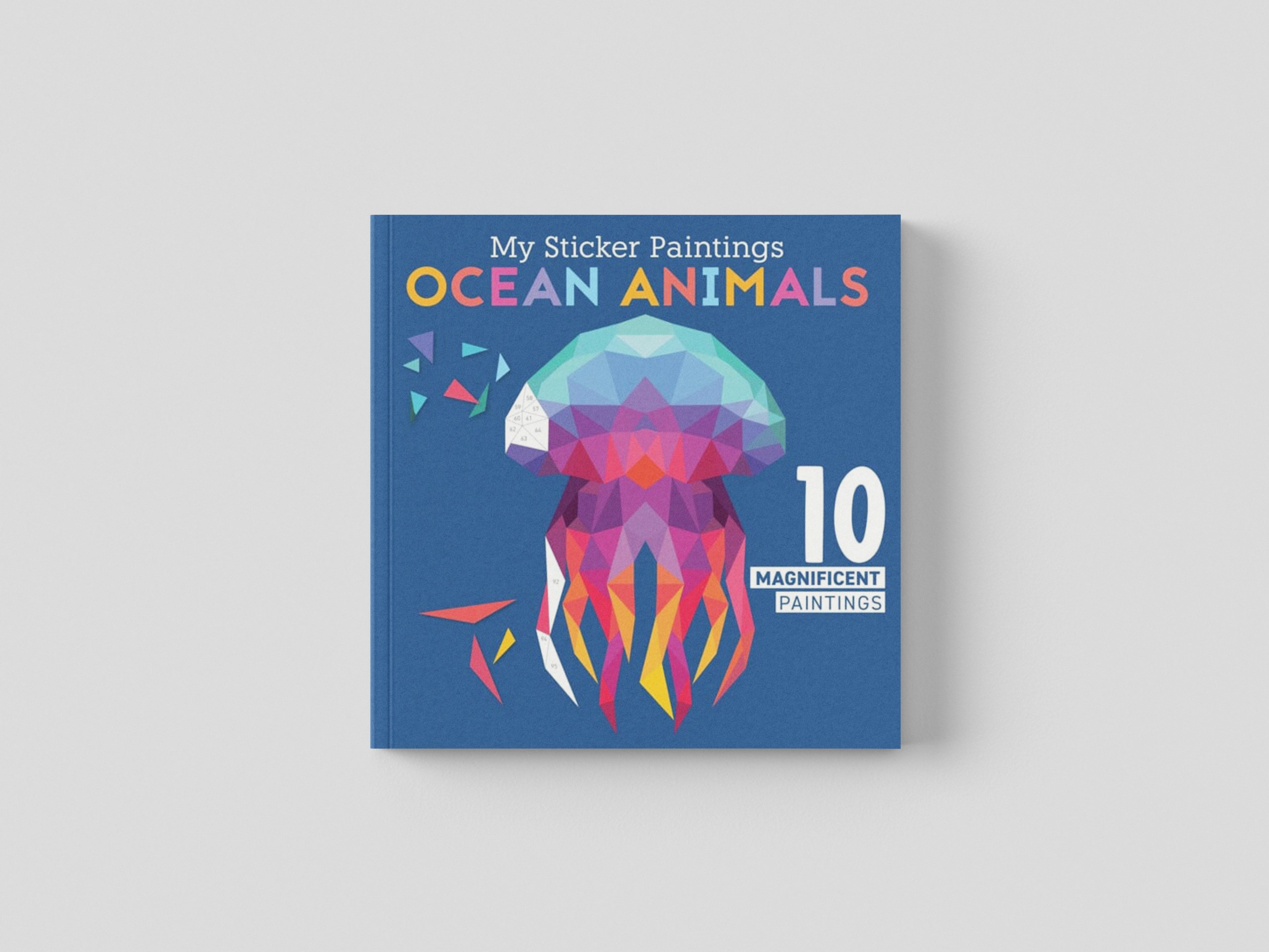 My Sticker Paintings: Ocean Animals by Clorophyl Editions; 9781641241830