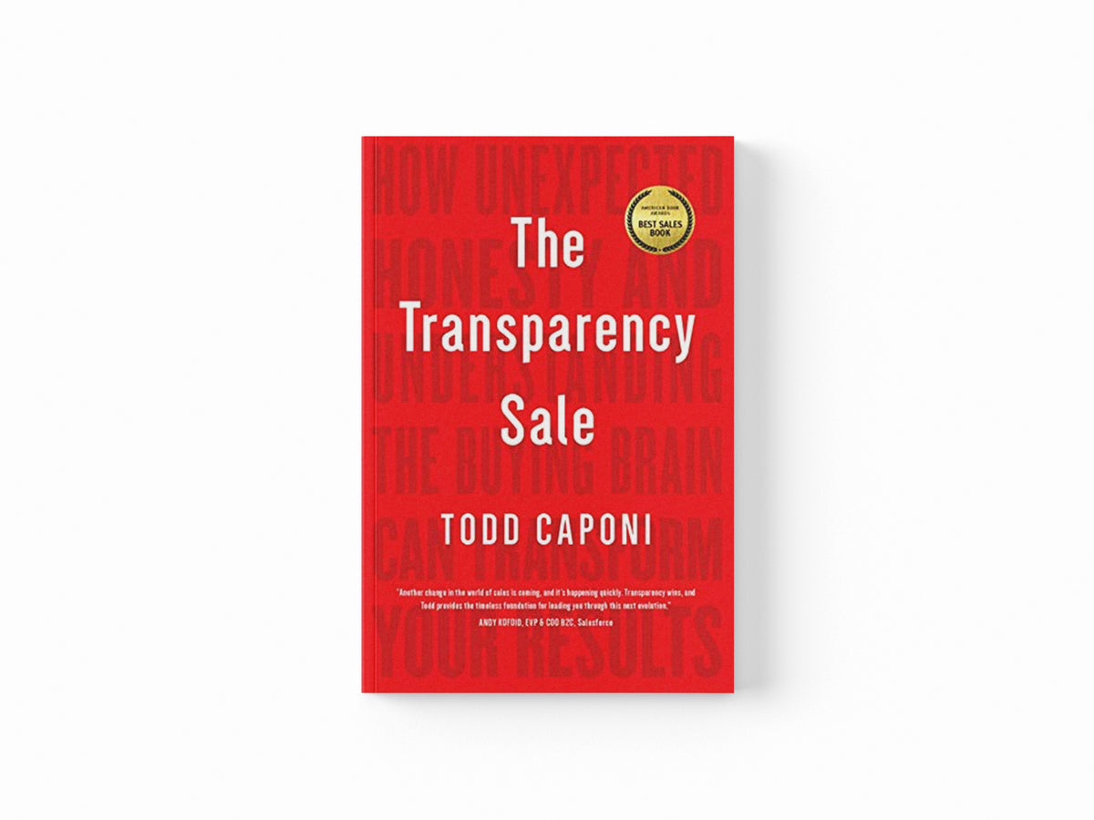 The Transparency Sale by Todd Caponi; 9781646870226