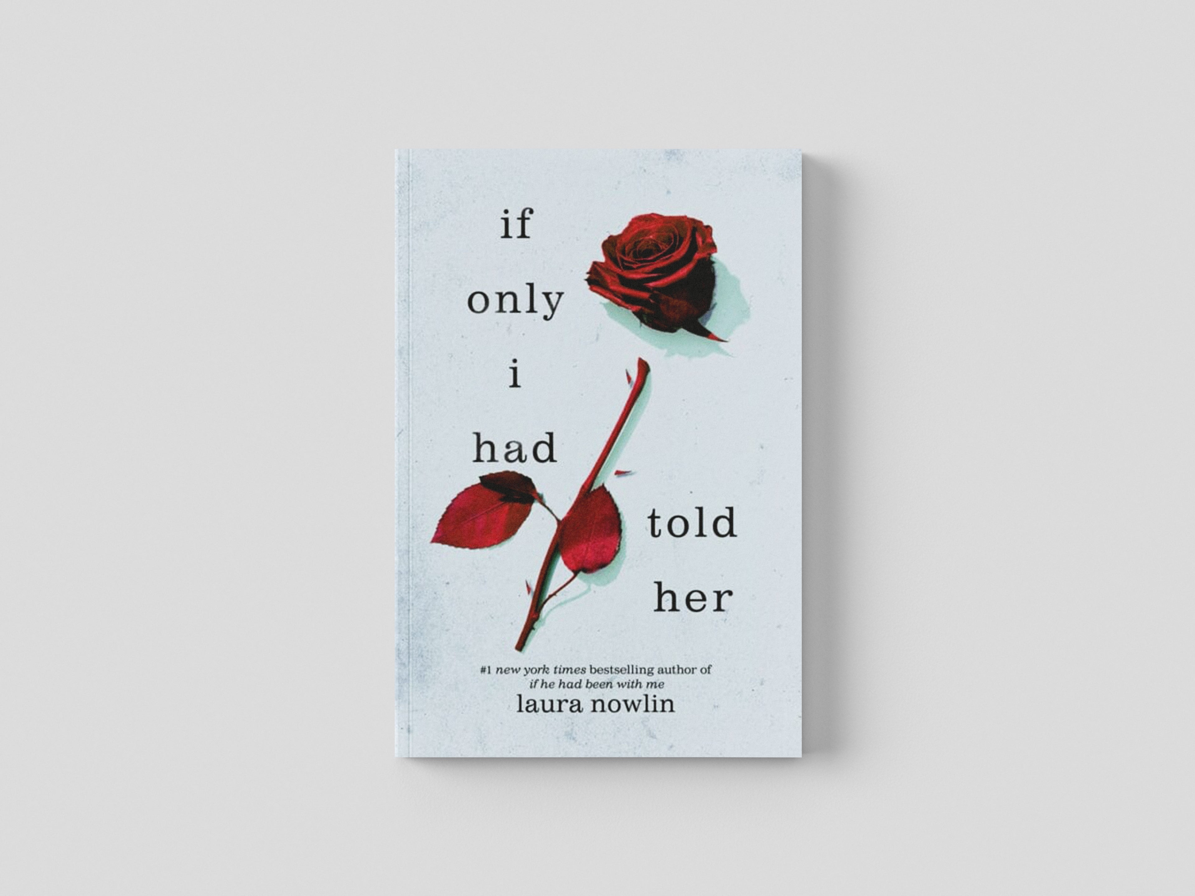 If Only I Had Told Her by Laura Nowlin; 9781728276229