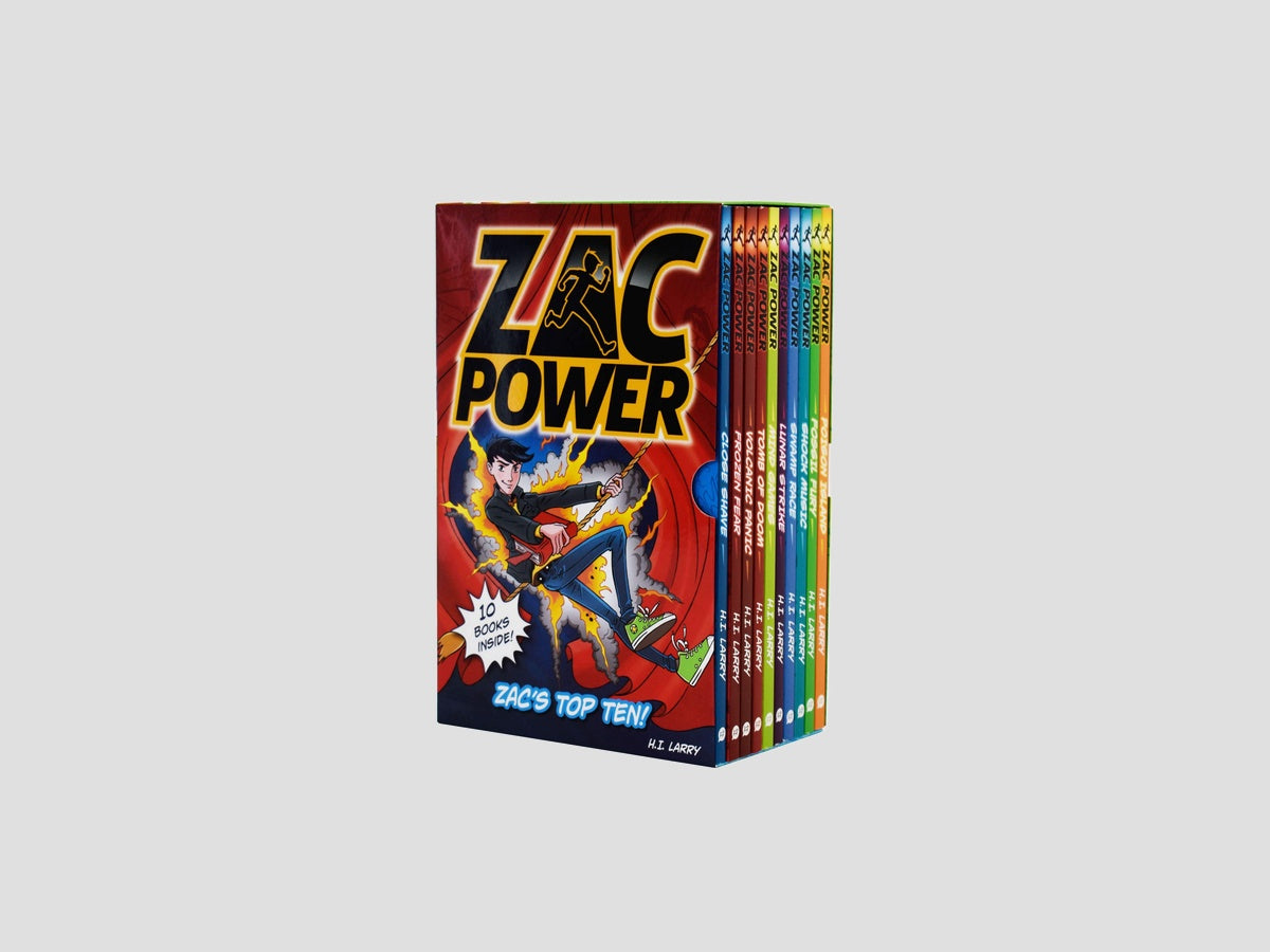 ZAC Power Zacs Top 10 Books Collection - Ages 7-9 by Hardie Grant Children's Publishing; 9781760504816