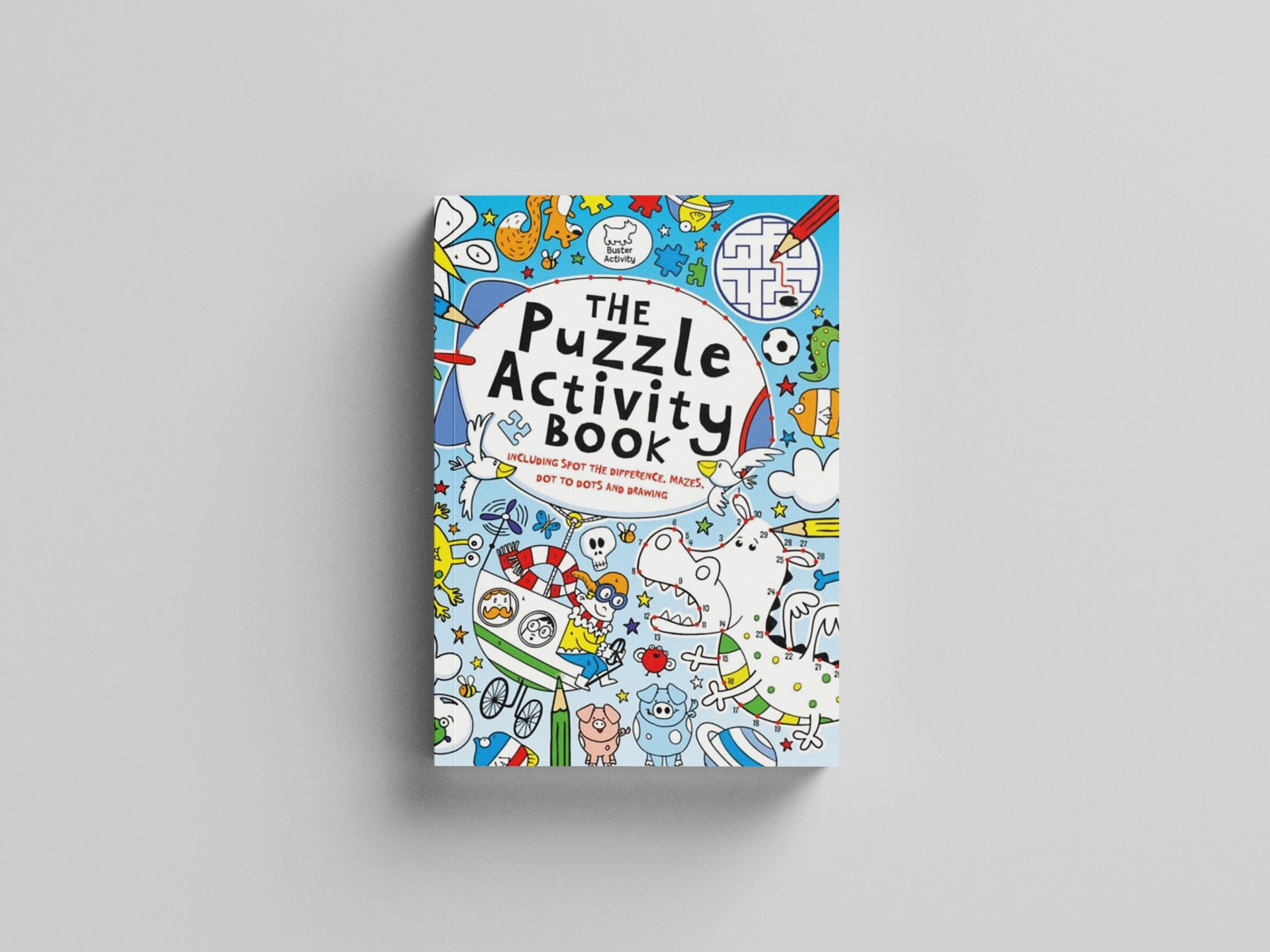 The Puzzle Activity Book by Buster Books; 9781780553139