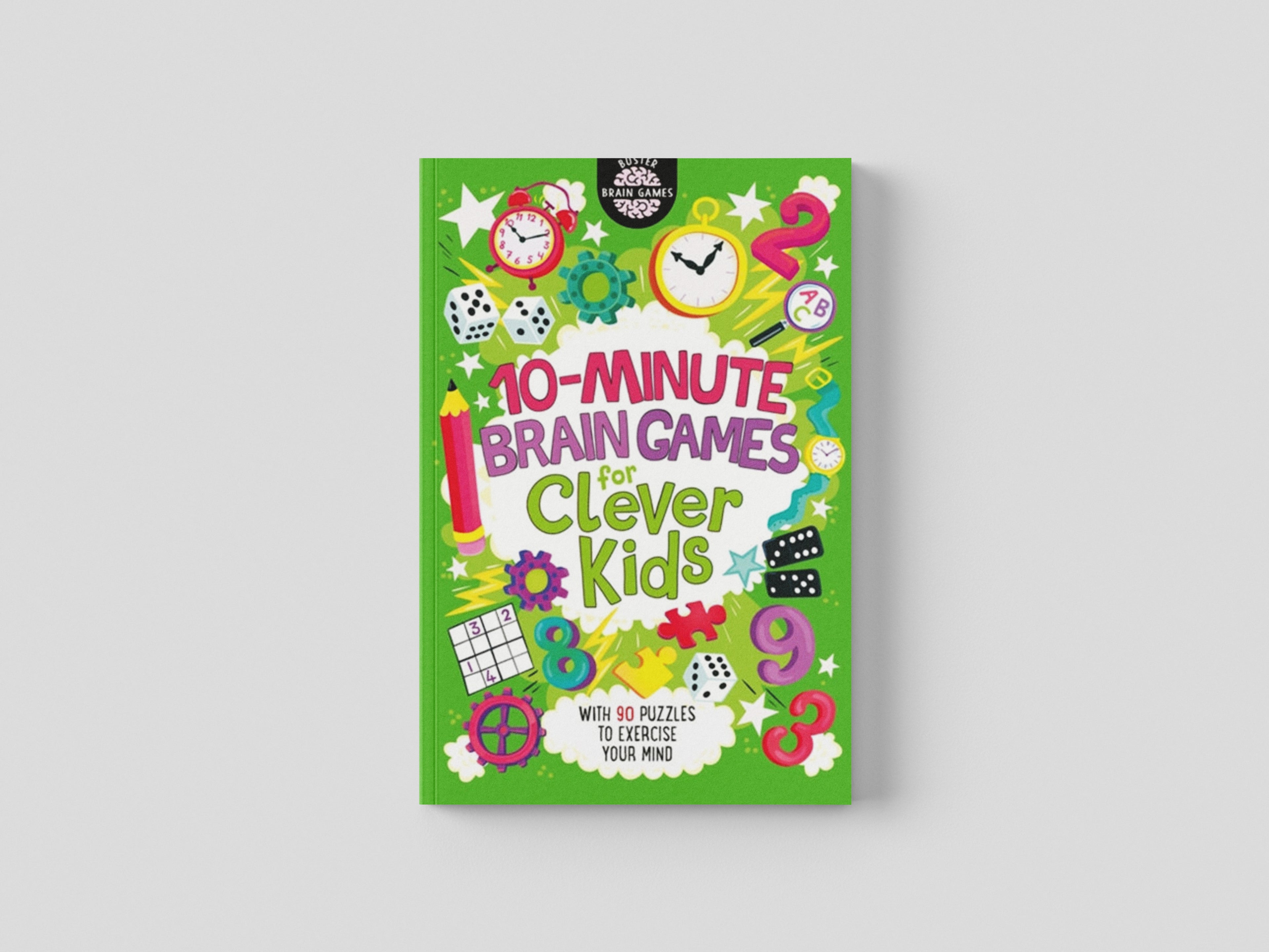 10-Minute Brain Games for Clever Kids® by Gareth Moore; 9781780555935