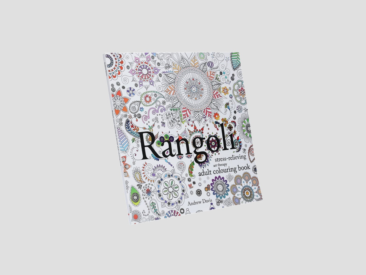 Rangoli: Stress-Relieving, Art Therapy, Adult Colouring Book - Non Fiction by Sweet Cherry Publishing; 9781782262343