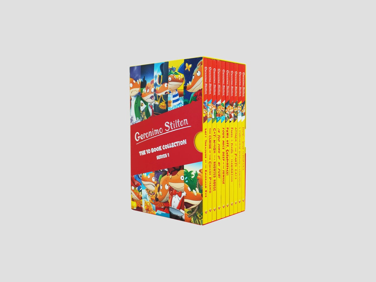 Geronimo Stilton Collection 10 Books (Series 1) Box Set - Ages 5-7 by Sweet Cherry Publishing; 9781782263678