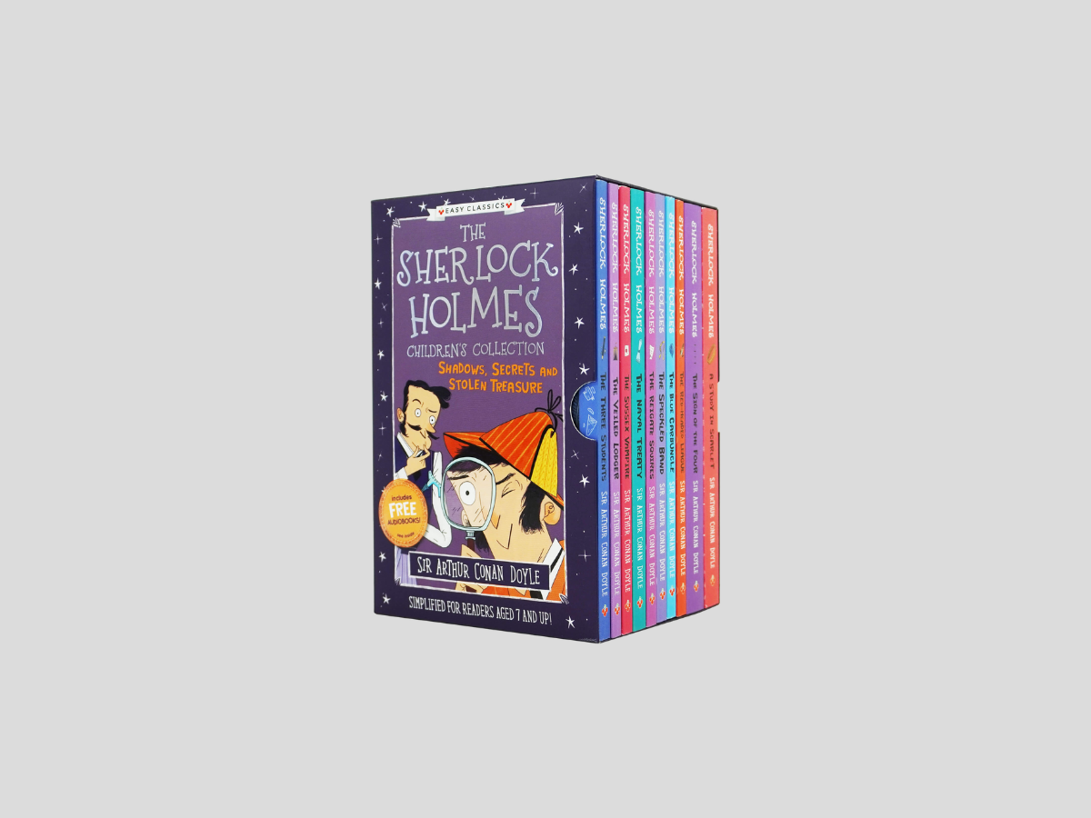 The Sherlock Holmes Children's Collection: Shadows, Secrets and Stolen Treasure 10 Books (Series 1) - Ages 7-9 by Sweet Cherry Publishing; 9781782264088