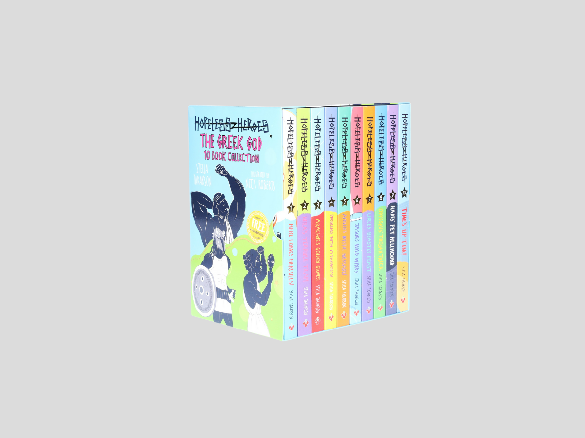Hopeless Heroes The Greek God 10 Books Collection Set - Ages 7-9 by Stella Tarakson; 9781782264729