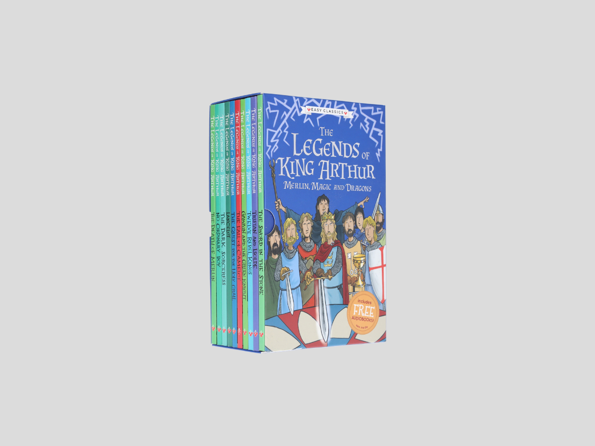 The Legends Of King Arthur Easy Classic 10 Books Box Set - Ages 7-9 by Sweet Cherry Publishing; 9781782265146