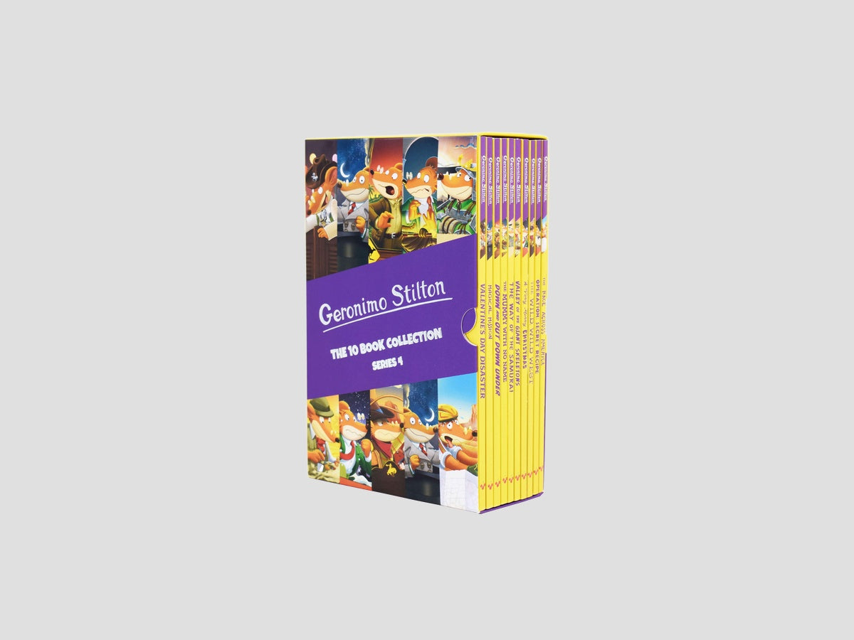 Geronimo Stilton Series 4: The 10 Books Collection by Sweet Cherry Publishing; 9781782268079