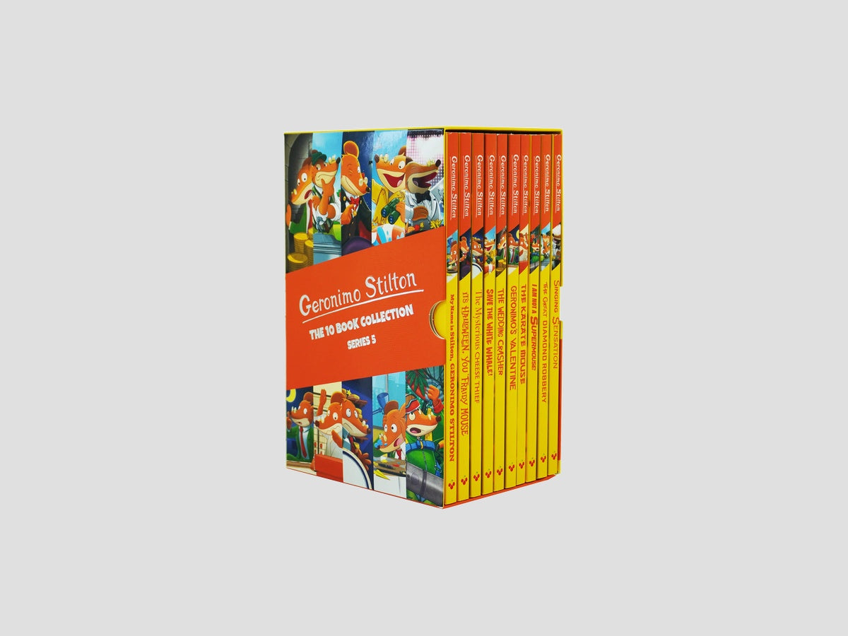 Geronimo Stilton The 10 Book Collection (Series 5) Box Set - Ages 5-7 by Sweet Cherry Publishing; 9781782269403