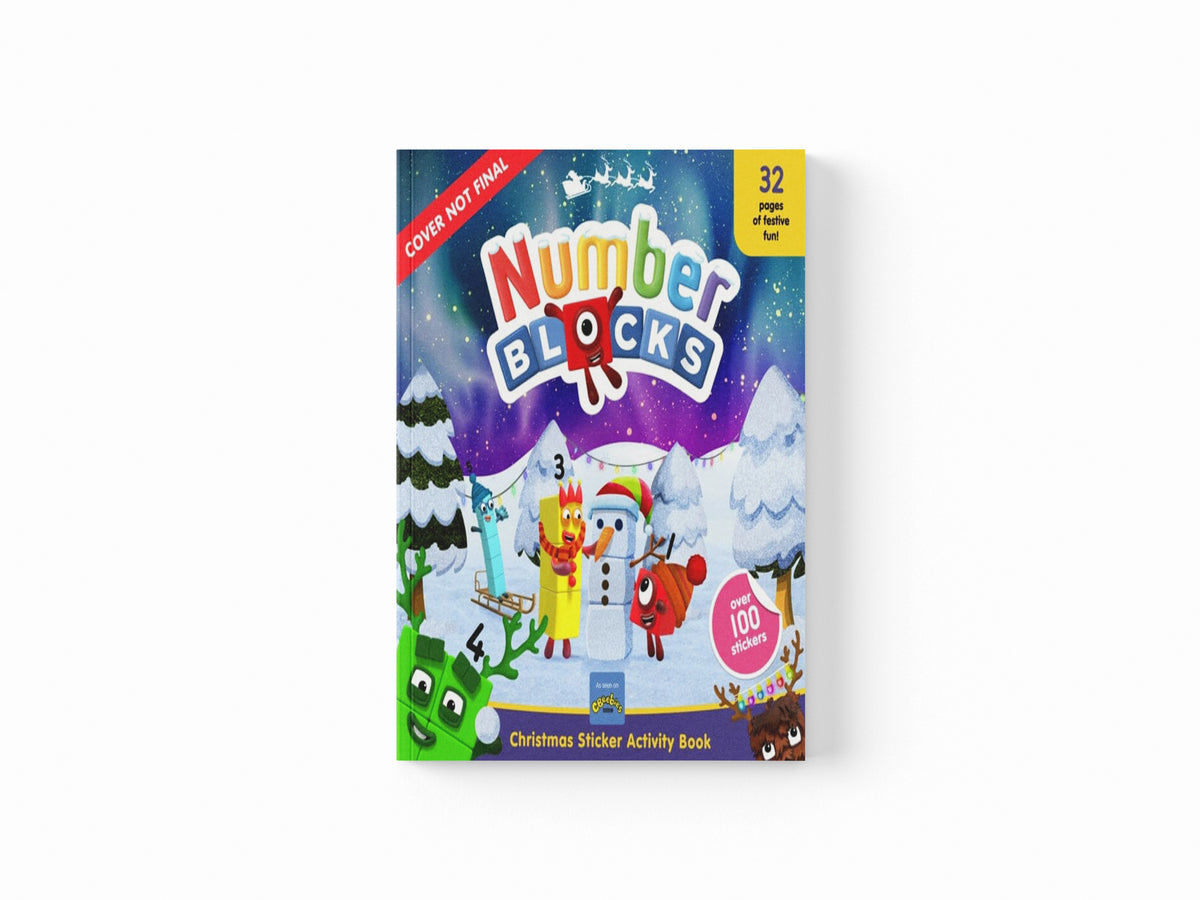 Numberblocks Christmas Sticker Activity Book