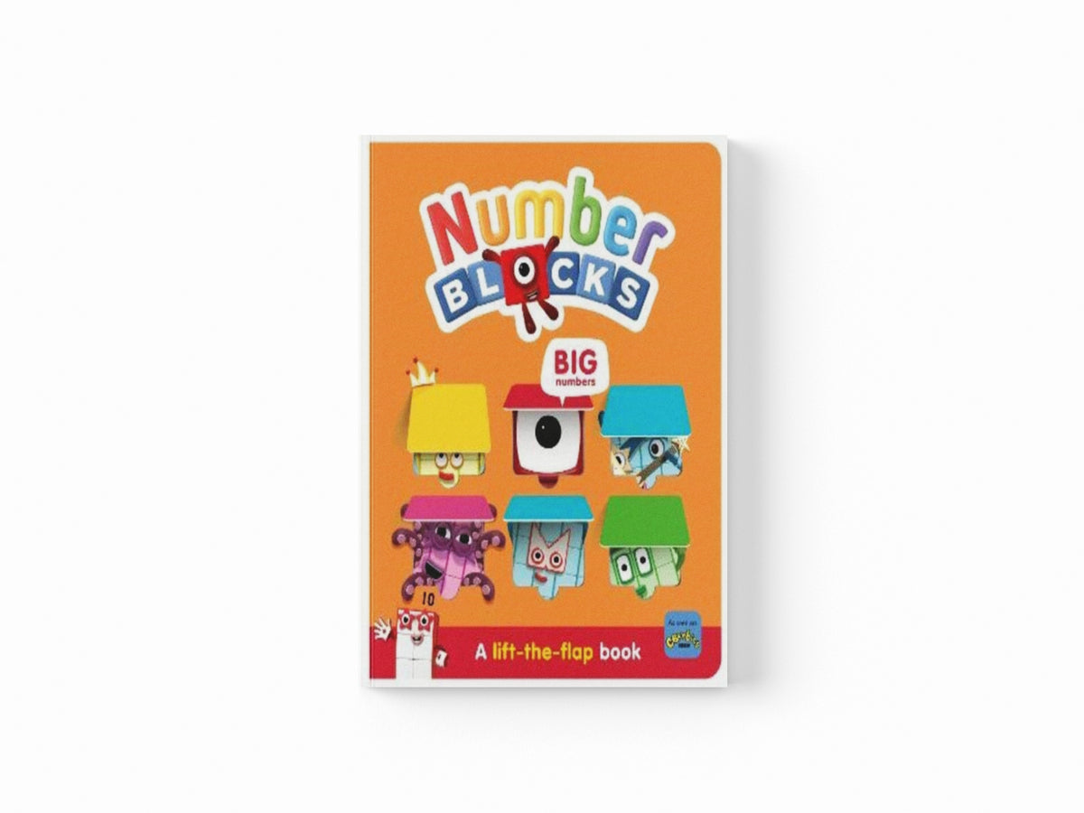 Numberblocks Big Numbers: A Lift the Flap Book