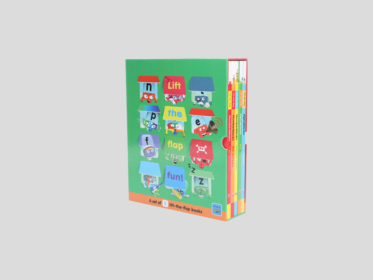 Numberblocks and Alphablocks Lift-the-Flap 5 Books Collection Set - Ages 3 years and up by Sweet Cherry Publishing; 9781782269960