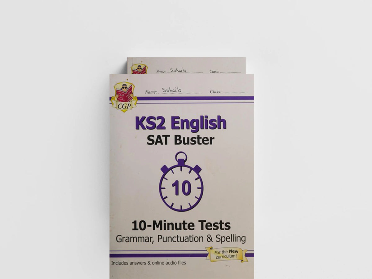 KS2 English SAT Buster 10-Minute Tests: Grammar, Punctuation & Spelling - Book 1 (for 2026) by CGP Books; 9781782942382