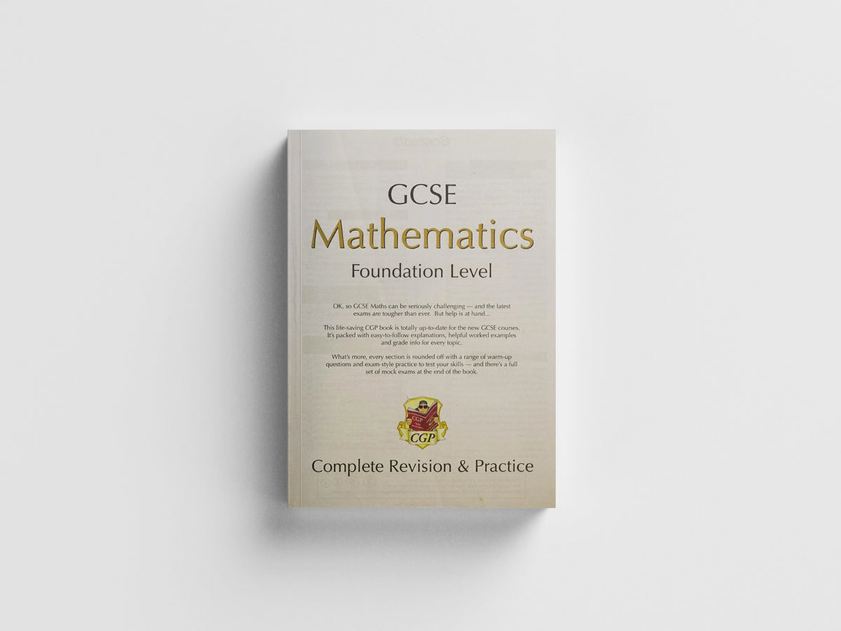 GCSE Maths Complete Revision & Practice: Foundation inc Online Ed, Videos & Quizzes by CGP Books; 9781782943839