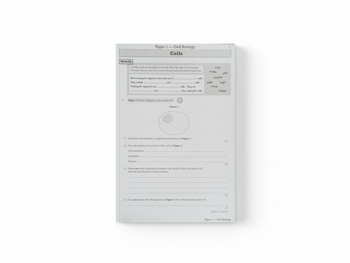 New GCSE Biology AQA Higher Exam Practice Workbook with CGP RevisionHub by CGP Books; 9781782944928