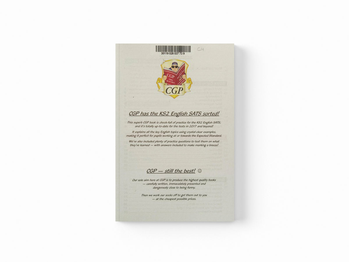 KS2 English Year 6 SATS Revision Book (for the 2026 tests) by CGP Books; 9781782946779