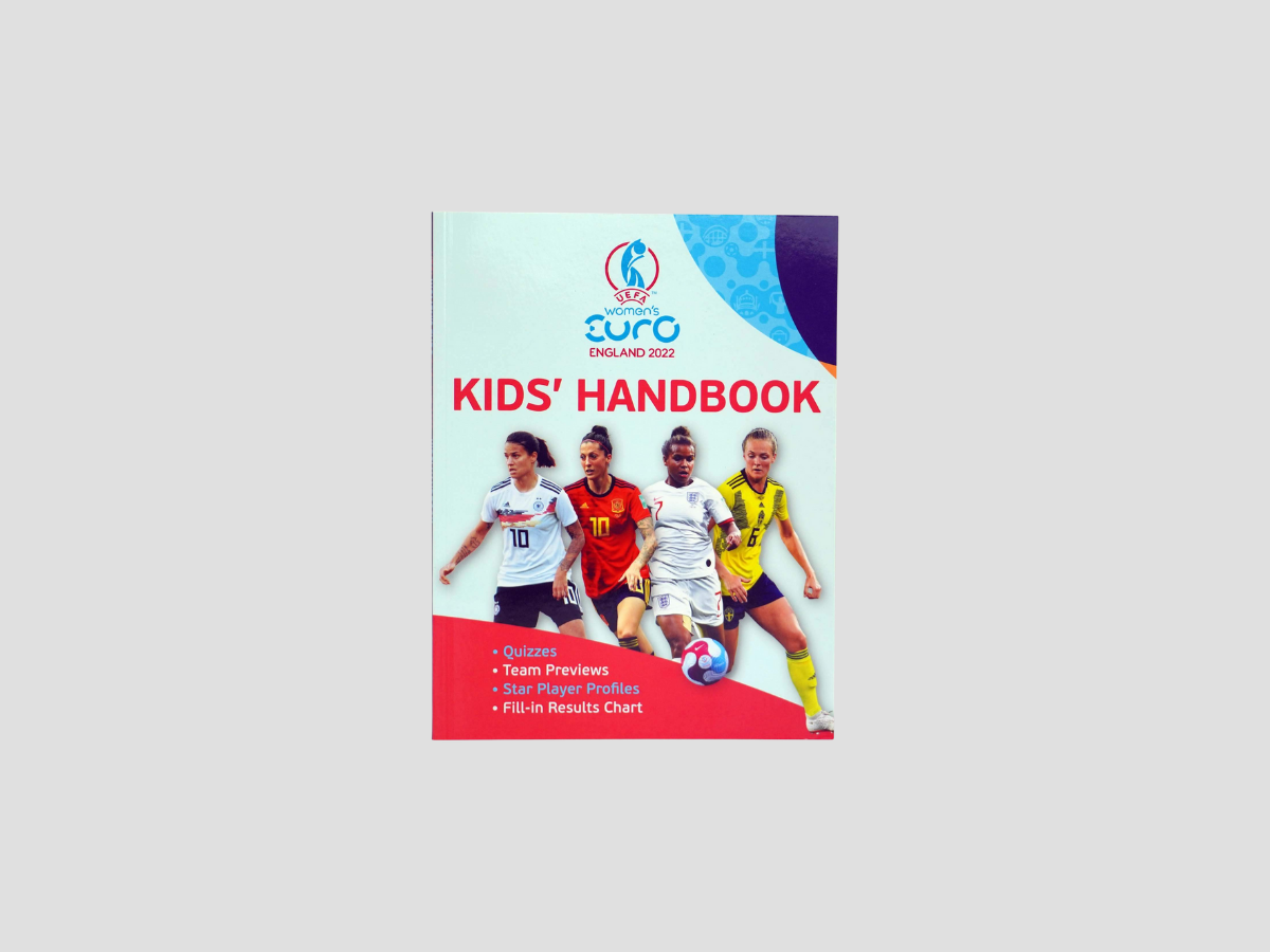 UEFA Women's EURO 2022 Kids' Handbook - Ages 5-8 by Welbeck Publishing Group; 9781783128204