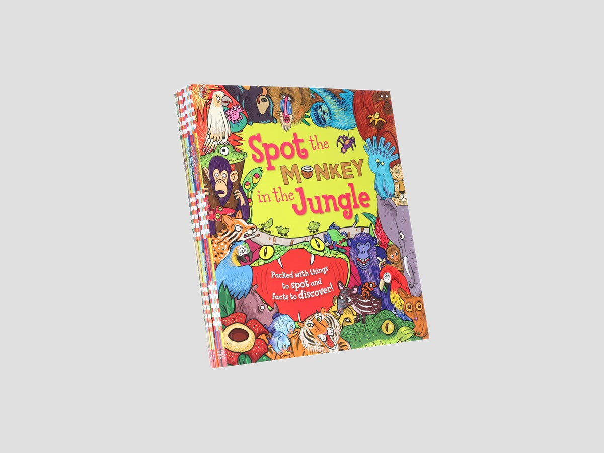 Spot & Facts To Discover 10 Picture Books Children Collection Age 4-7 by QED Publishing; 9781784935801