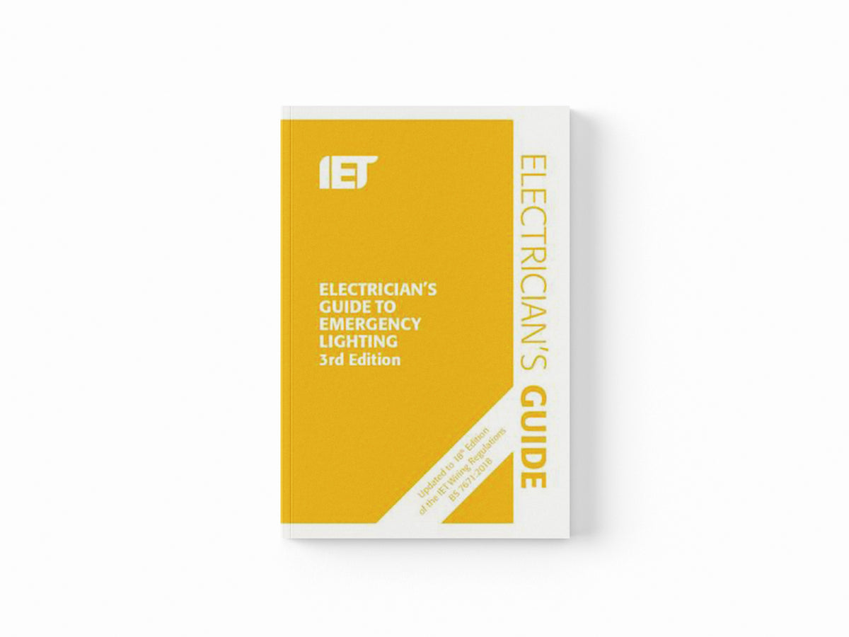 Electrician's Guide to Emergency Lighting by The Institution of Engineering and Technology; 9781785616136