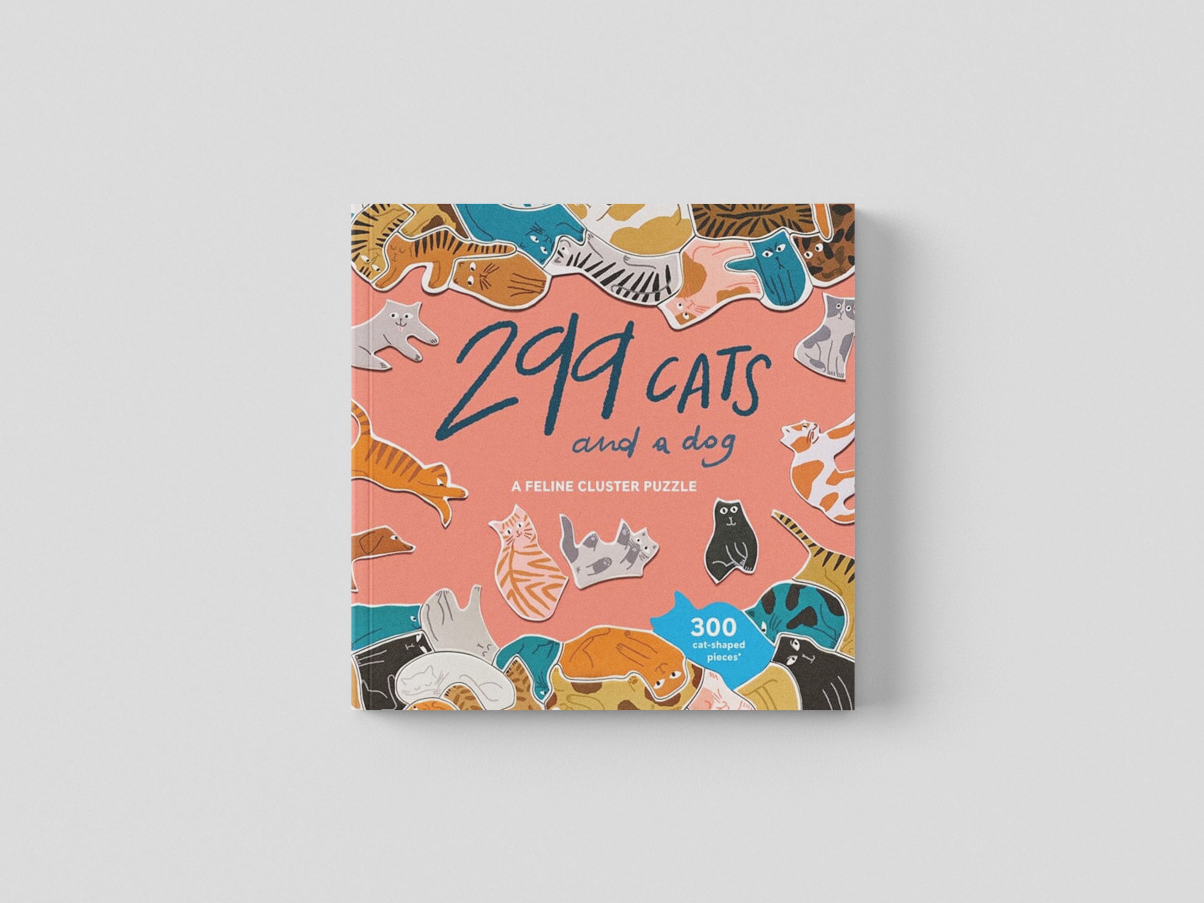 299 Cats (and a dog) by Lea Maupetit; 9781786276582