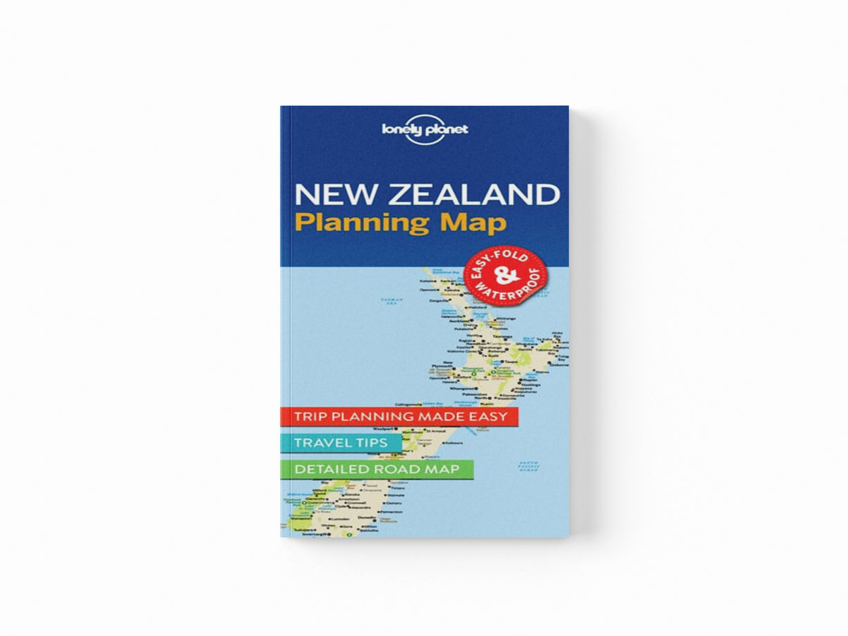 Lonely Planet New Zealand Planning Map