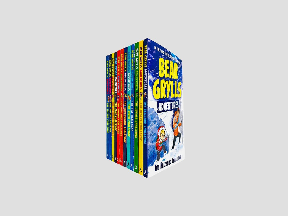 Bear Grylls The Complete Adventures Collection 12 Books Set - Ages 7+ by Bear Grylls; 9781786961365