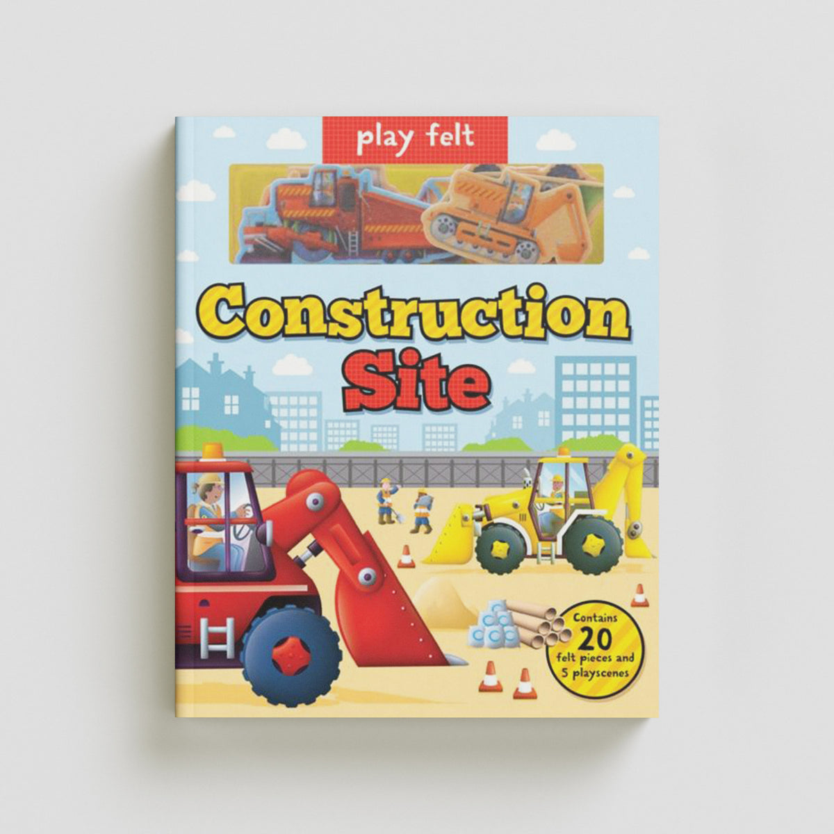 Play Felt Construction Site by Imagine That Publishing Ltd; 9781787004344