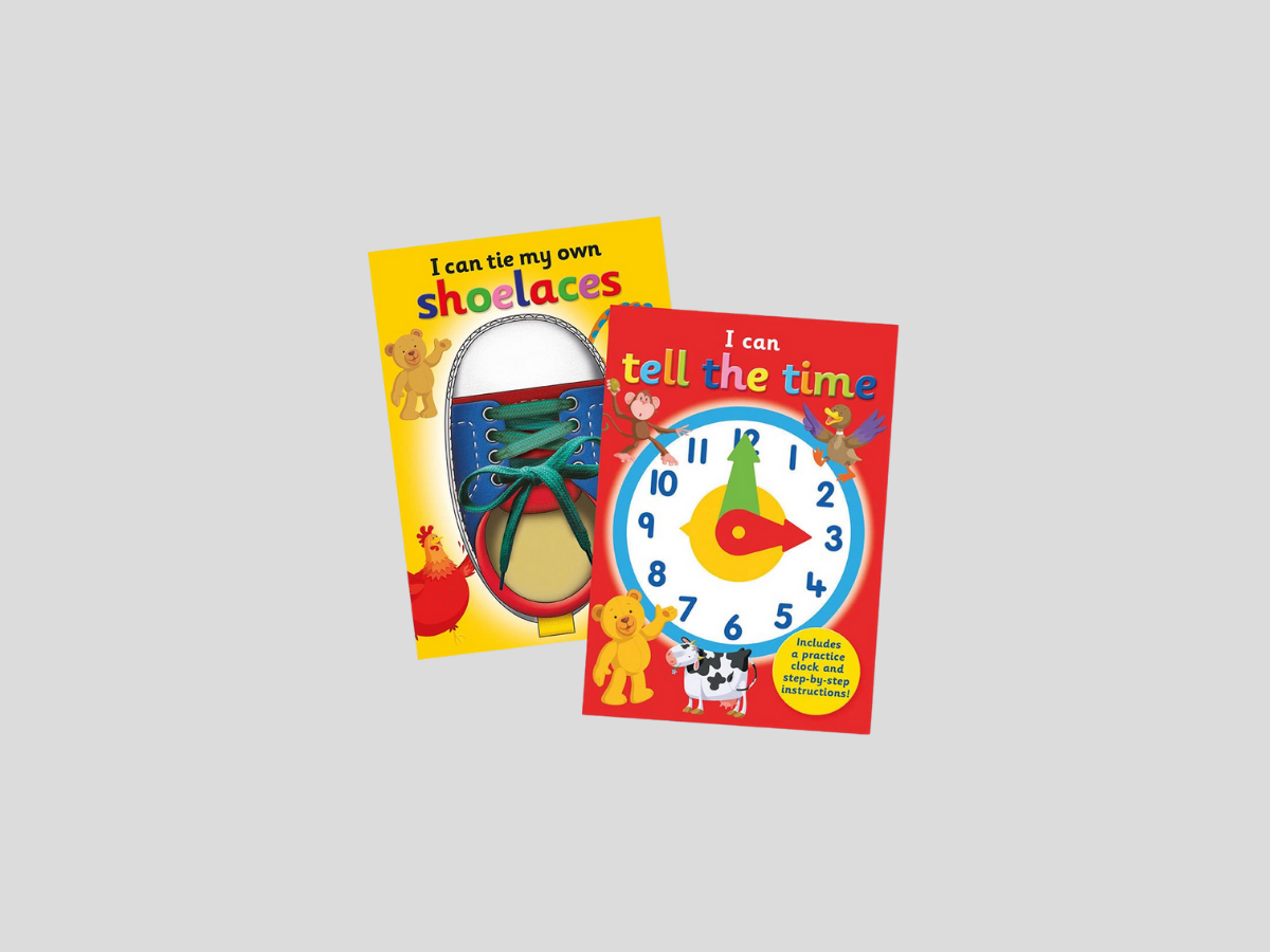 I Can Series 2 Books Collection Set (I Can Tie My Own Shoelaces & I Can Tell the Time) - Ages 3-7 by Imagine That Publishing Ltd; 9781787008410
