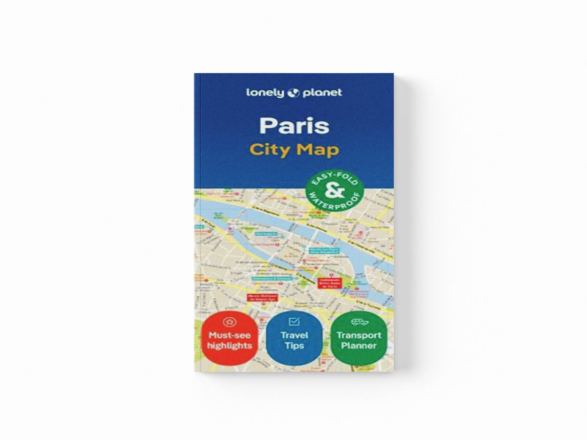 Lonely Planet Paris City Map by Lonely Planet; 9781787016118