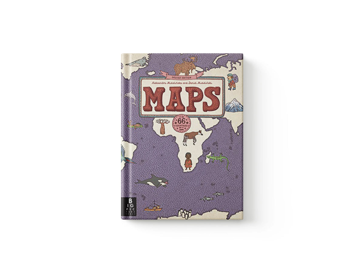 MAPS: Deluxe Edition by Aleksandra and Daniel Mizielinski; 9781787417199