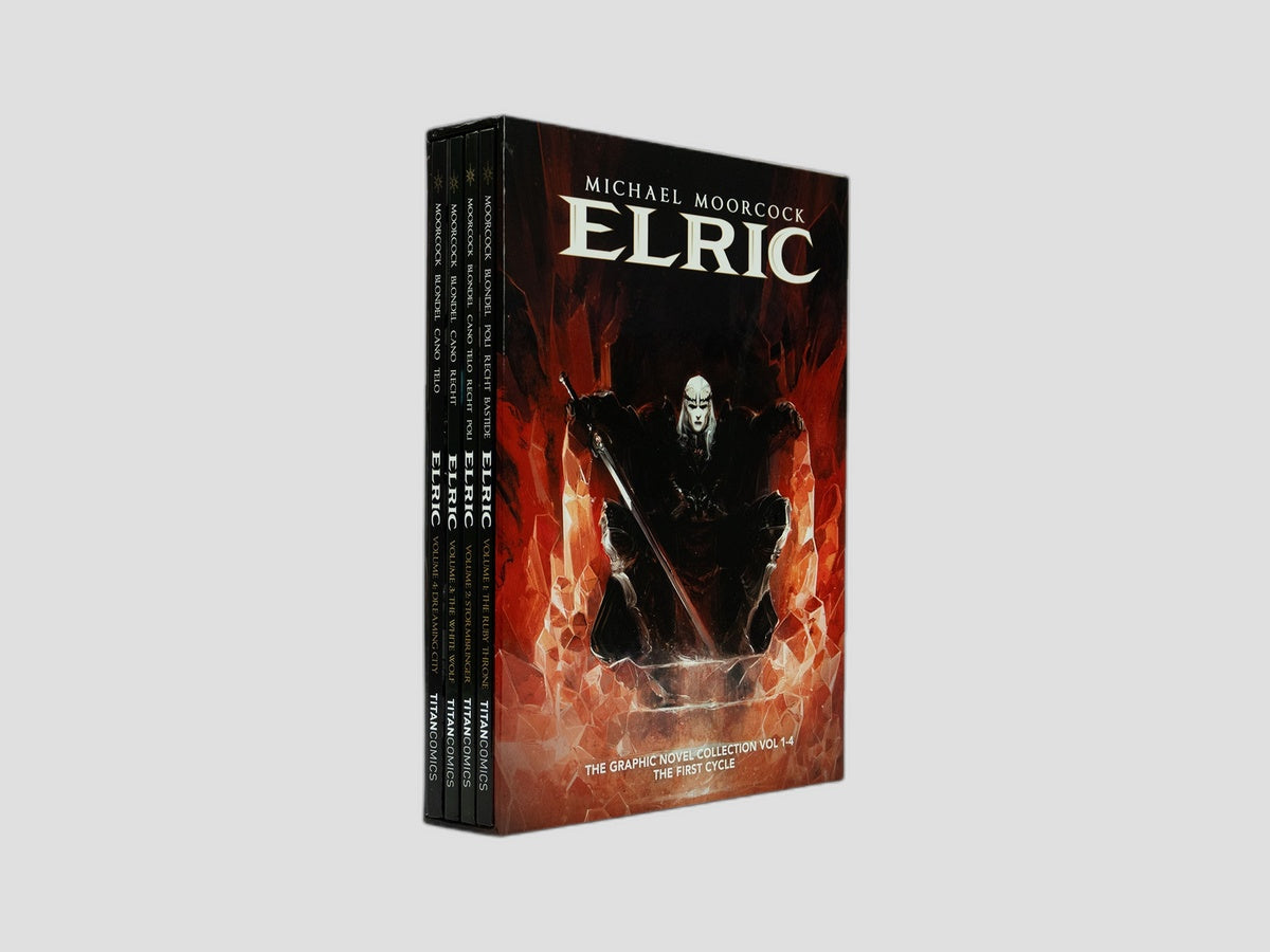 Michael Moorcock's Elric 1-4 Boxed Set by Michael Moorcock; 9781787738546