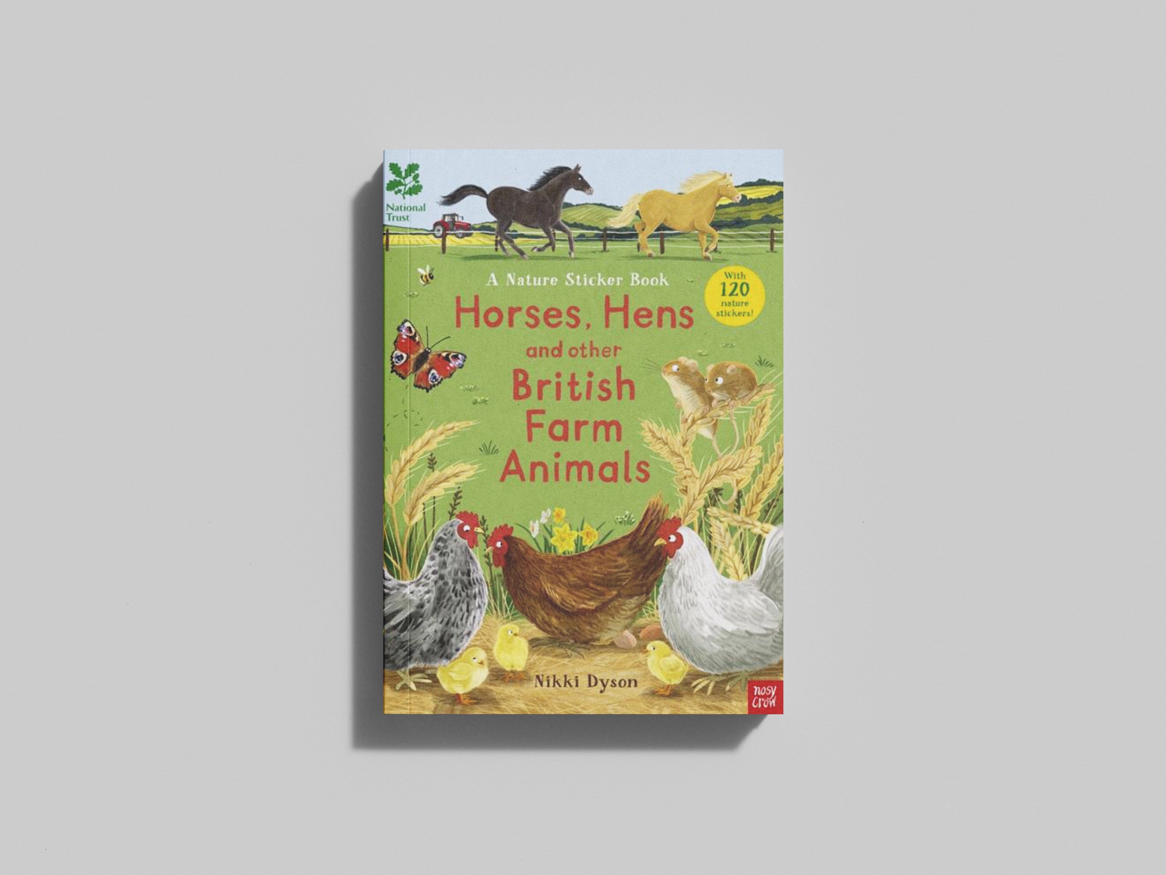 National Trust: Horses, Hens and Other British Farm Animals by Nosy Crow Ltd; 9781788004114
