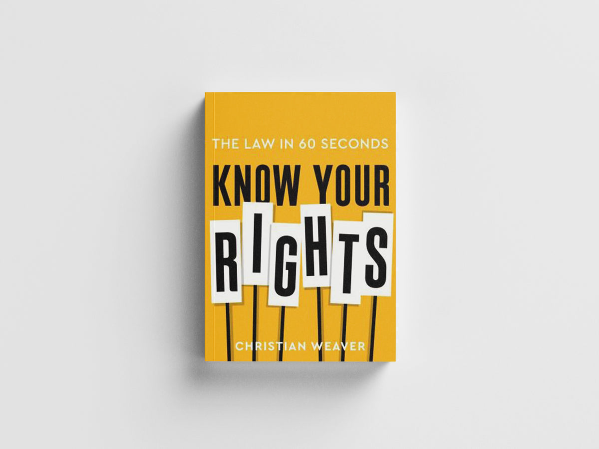 The Law in 60 Seconds by Christian Weaver; 9781788166492