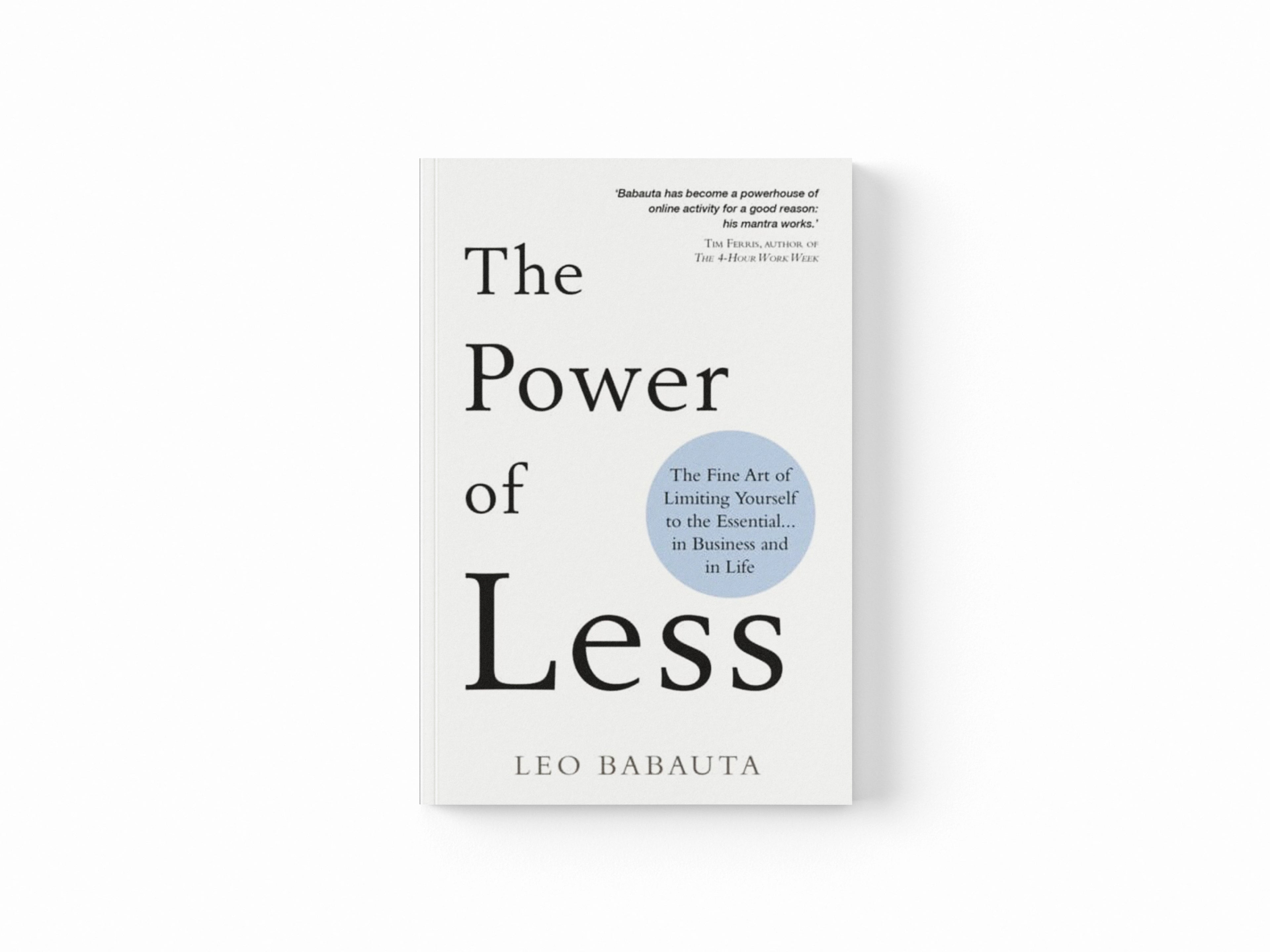 The Power of Less