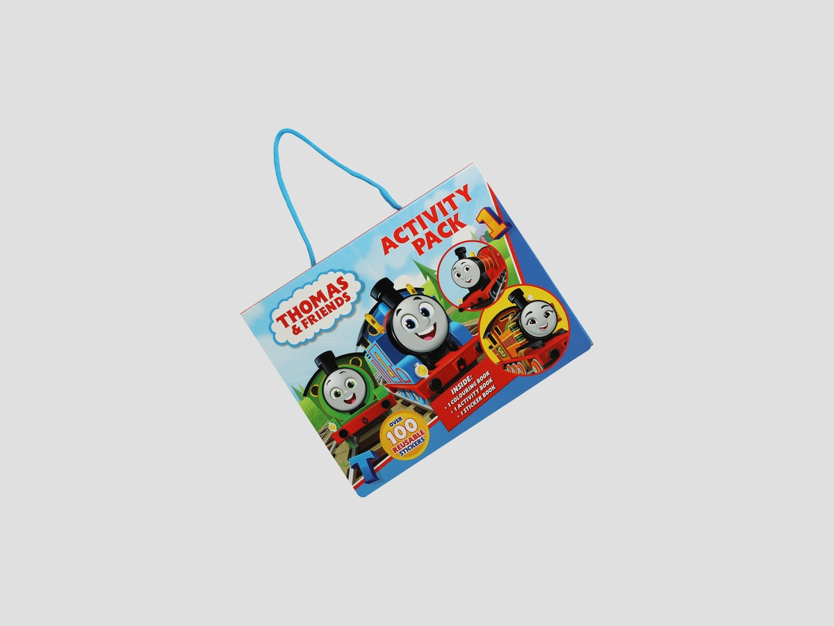 Thomas And Friends Activity Pack Colouring Books & Stickers Collection - Ages 3+ by Alligator Books; 9781788244886