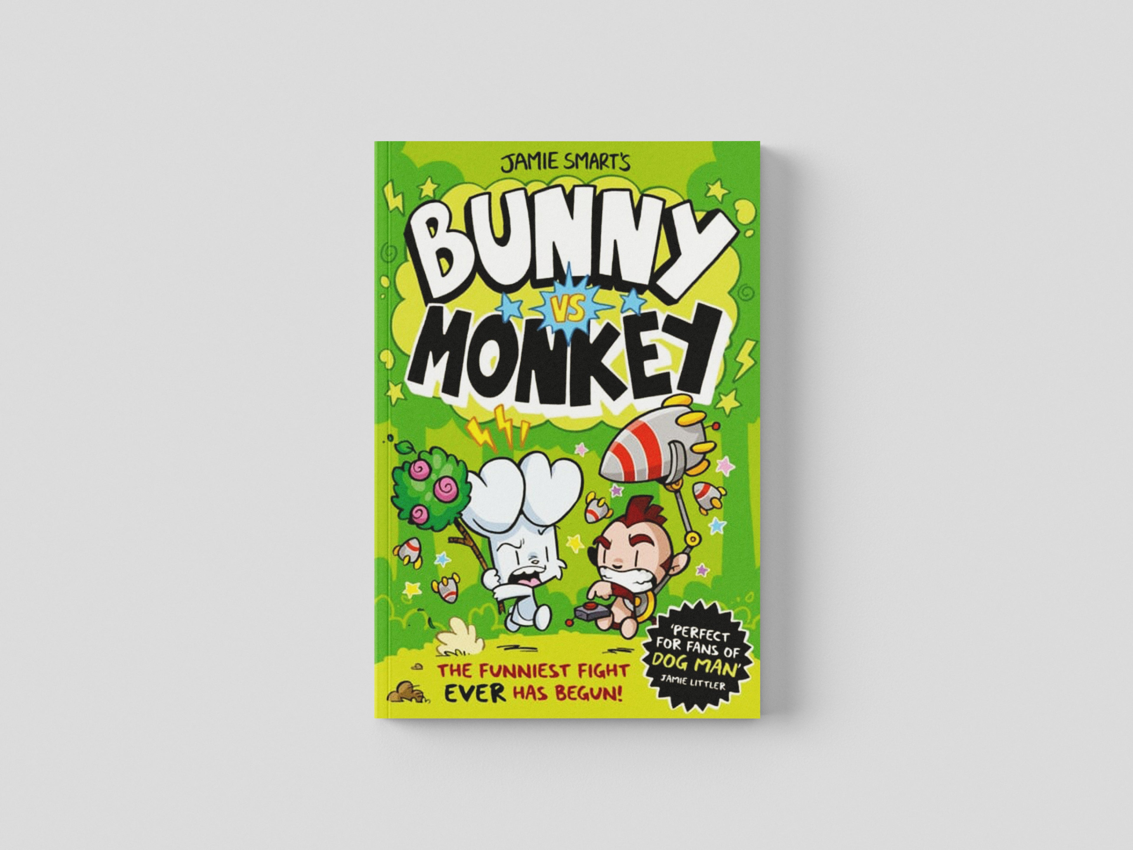 Bunny vs Monkey by Jamie Smart; 9781788451772