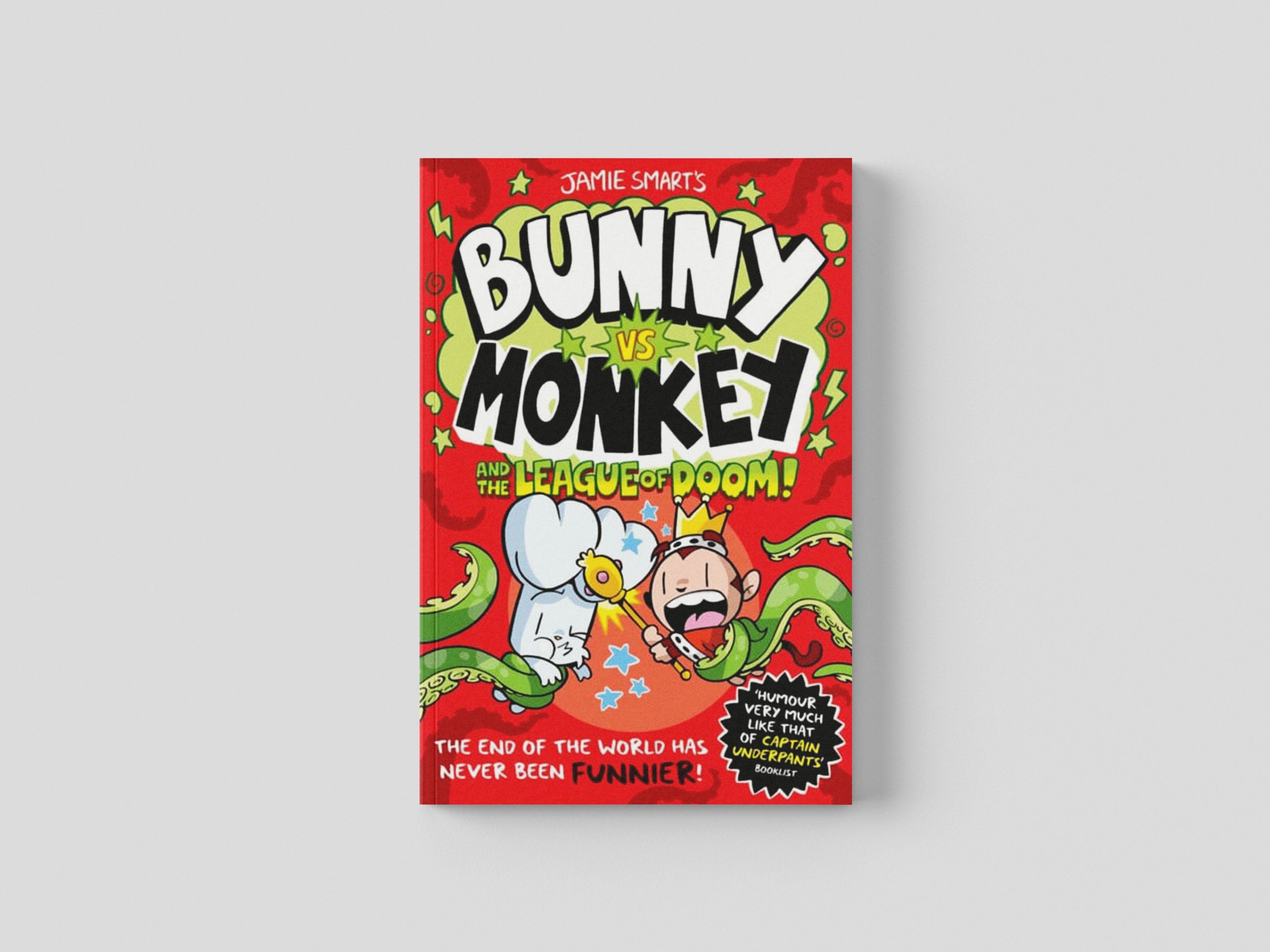 Bunny vs Monkey and the League of Doom by Jamie Smart; 9781788452304
