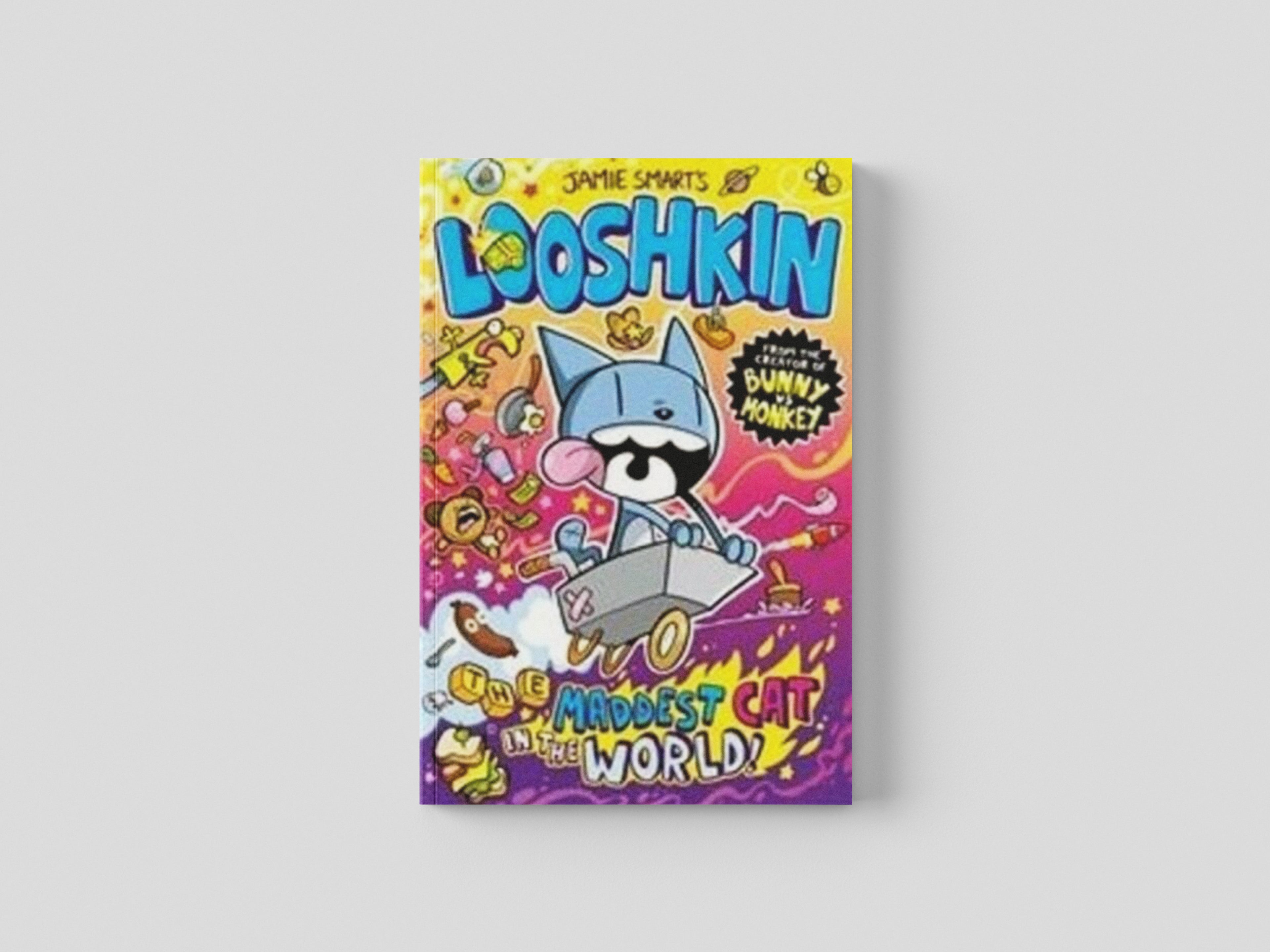 Looshkin: The Maddest Cat in the World by Jamie Smart; 9781788452557