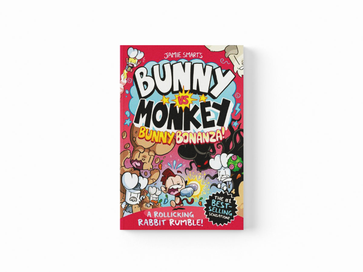 Bunny vs Monkey: Bunny Bonanza (a Phoenix Comic Book, from the multi-million-selling creative genius Jamie Smart) by Jamie Smart; 9781788453073