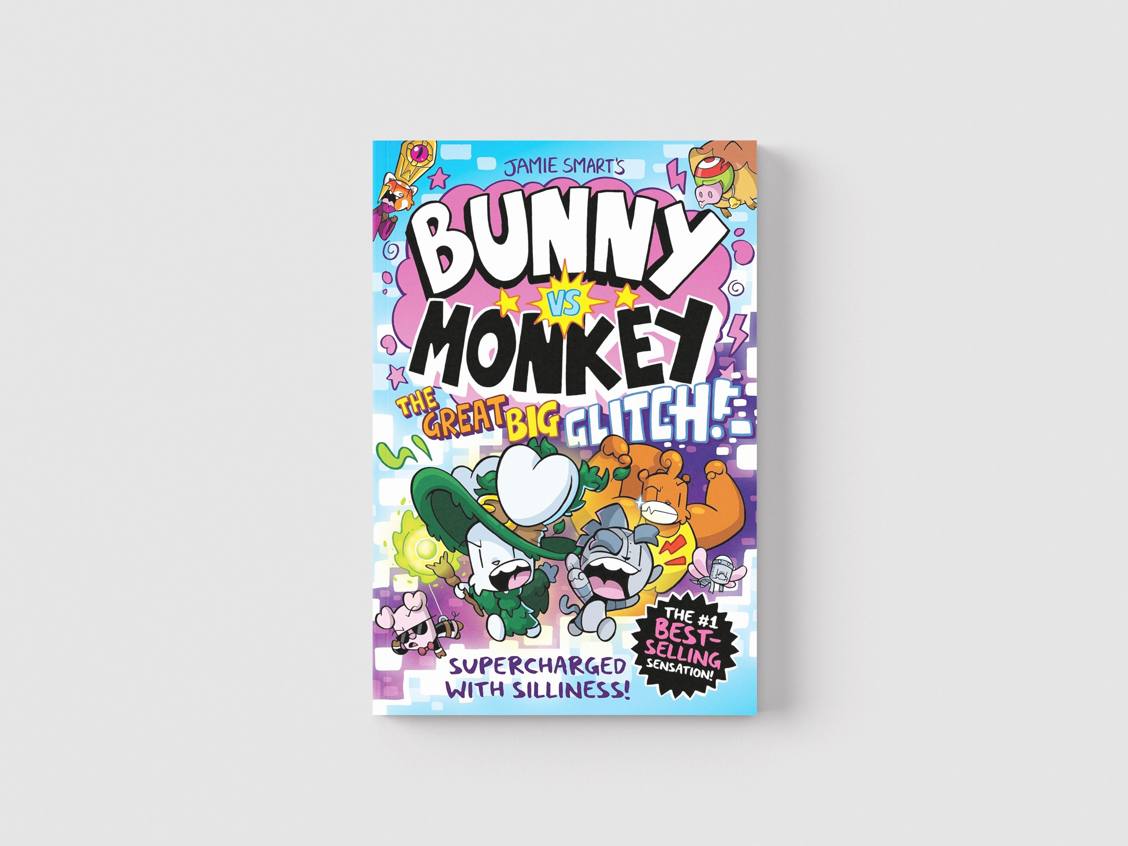 Bunny vs Monkey: The Great Big Glitch (a Phoenix Comic Book, from the multi-million-selling creative genius Jamie Smart) by Jamie Smart; 9781788453097