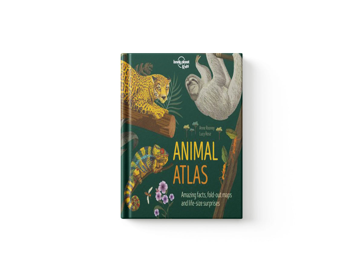 Lonely Planet Kids Animal Atlas by Anne Rooney; Lonely Planet Kids; 9781788682602