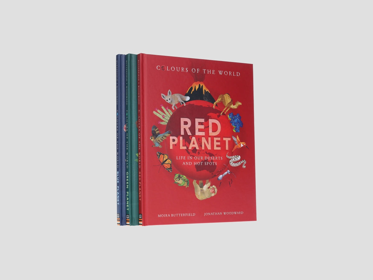 Colours of the World (Blue Planet, Red Planet & Green Planet) - Ages 0-5 by Little Tiger Press Group; 9781788817219