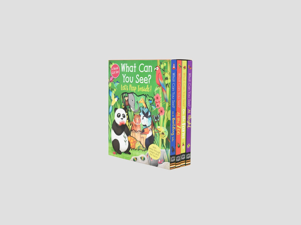 What Can You See Lets Peep Inside Collection - Ages 3-6 by Little Tiger Press Group; 9781788819824