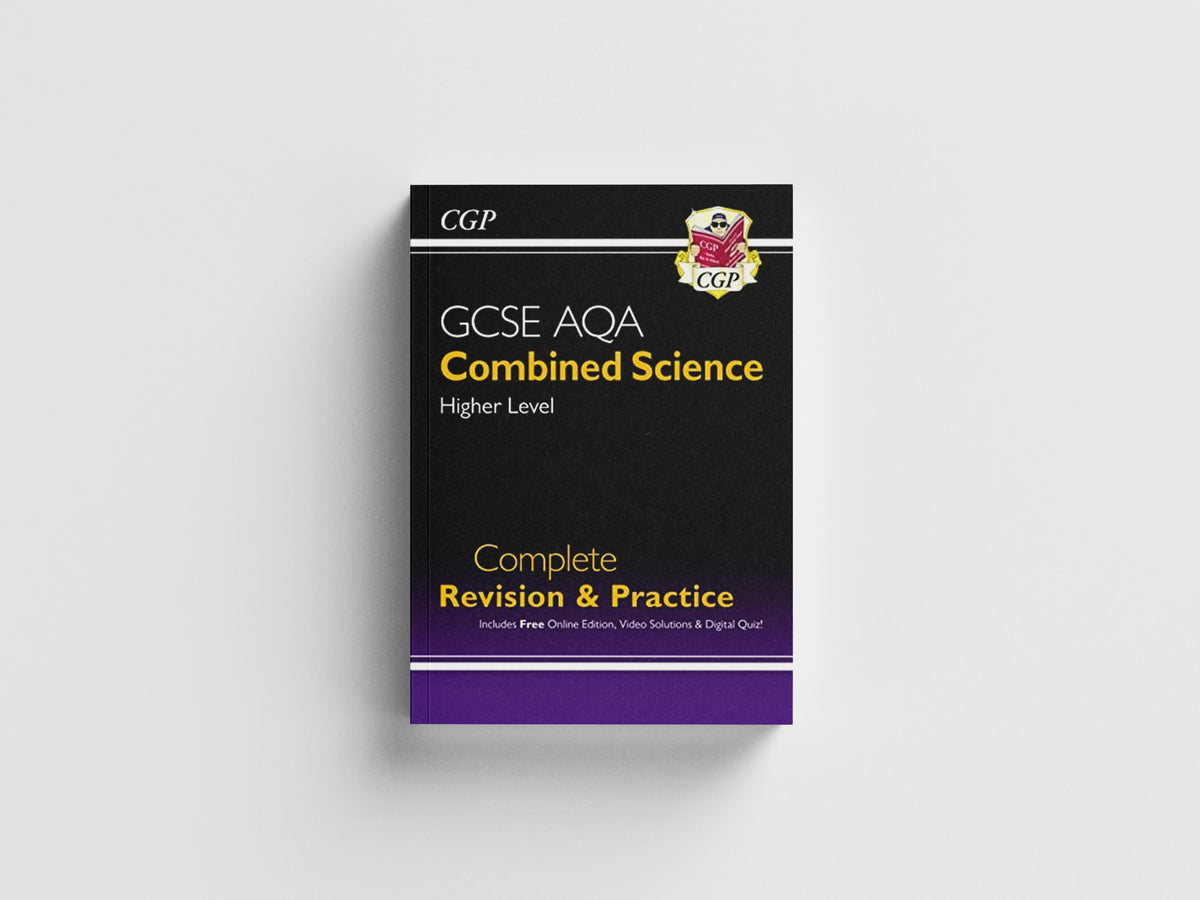 New GCSE Combined Science AQA Higher Complete Revision & Practice with CGP RevisionHub by CGP Books; 9781789085778