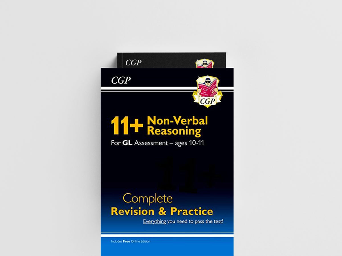 11+ GL Non-Verbal Reasoning Complete Revision and Practice - Ages 10-11 (with Online Edition) by CGP Books; 9781789086027