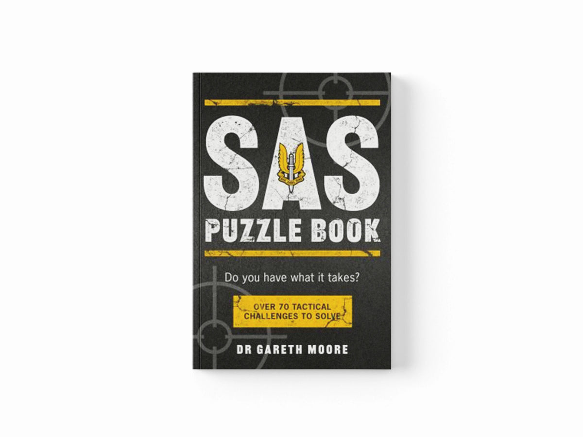 SAS Puzzle Book by Dr Gareth Moore; Laura Jayne Ayres; 9781789296495