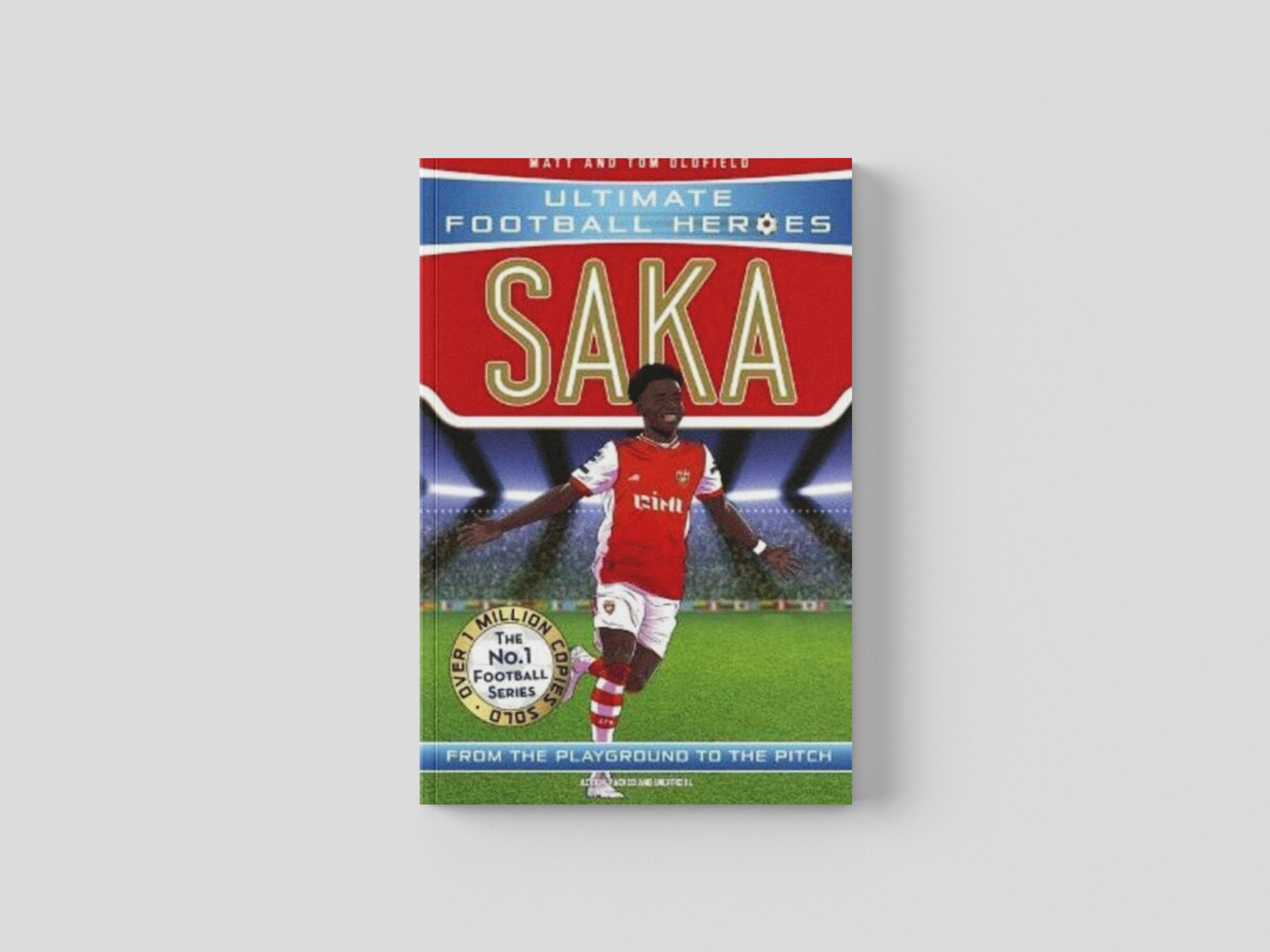 Saka (Ultimate Football Heroes - The No.1 football series) : Collect them all! by John Blake Publishing Ltd; 9781789464801